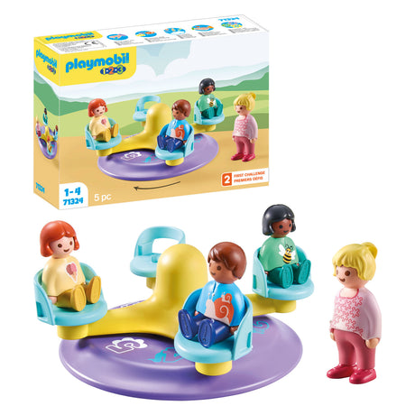 Playmobil 1.2.3. Children's carousel 71324