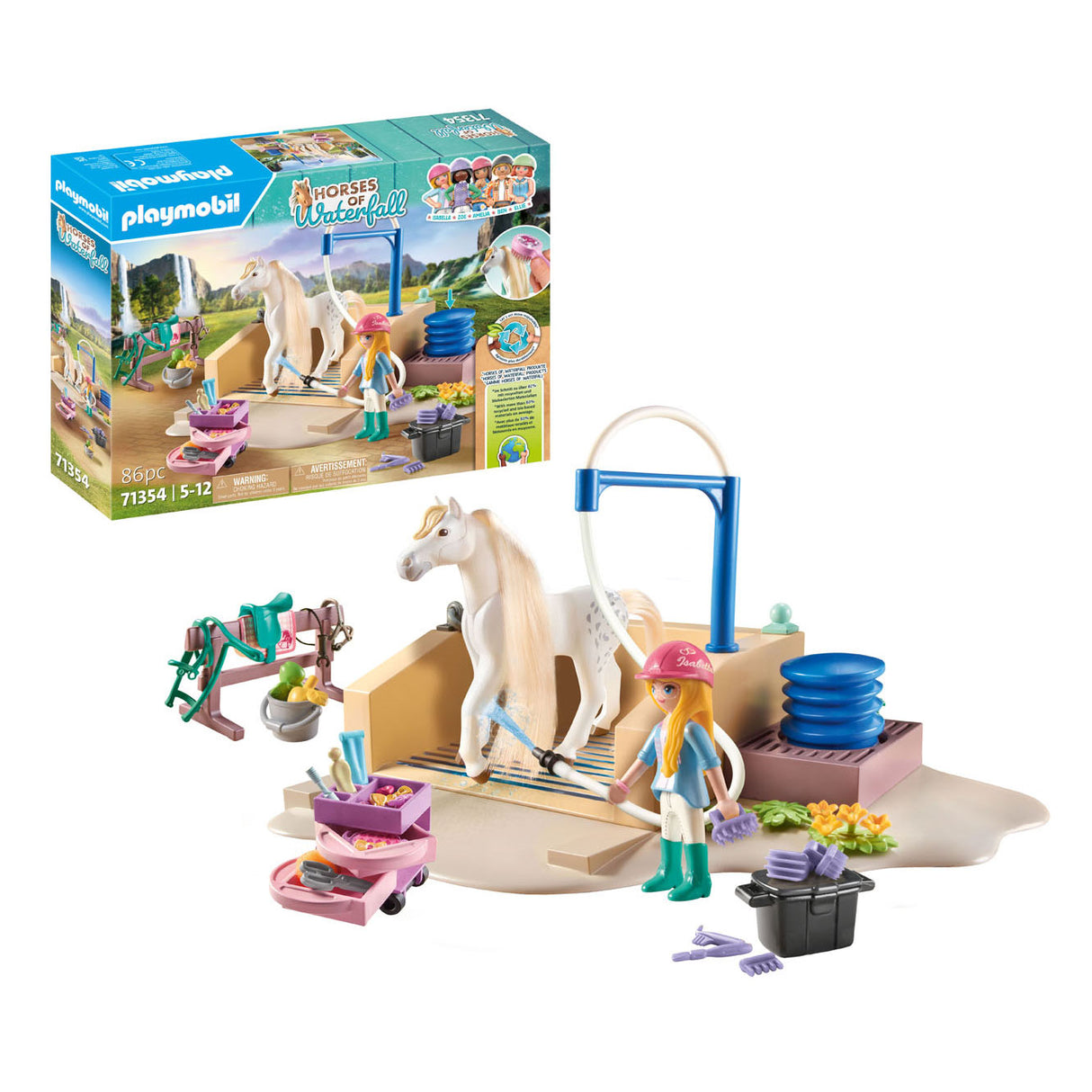 Playmobil heste eller vandfald Isabella og Leeuwin Speelset 71354