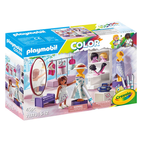Jeu de mode de mode de couleur playmobil 71373