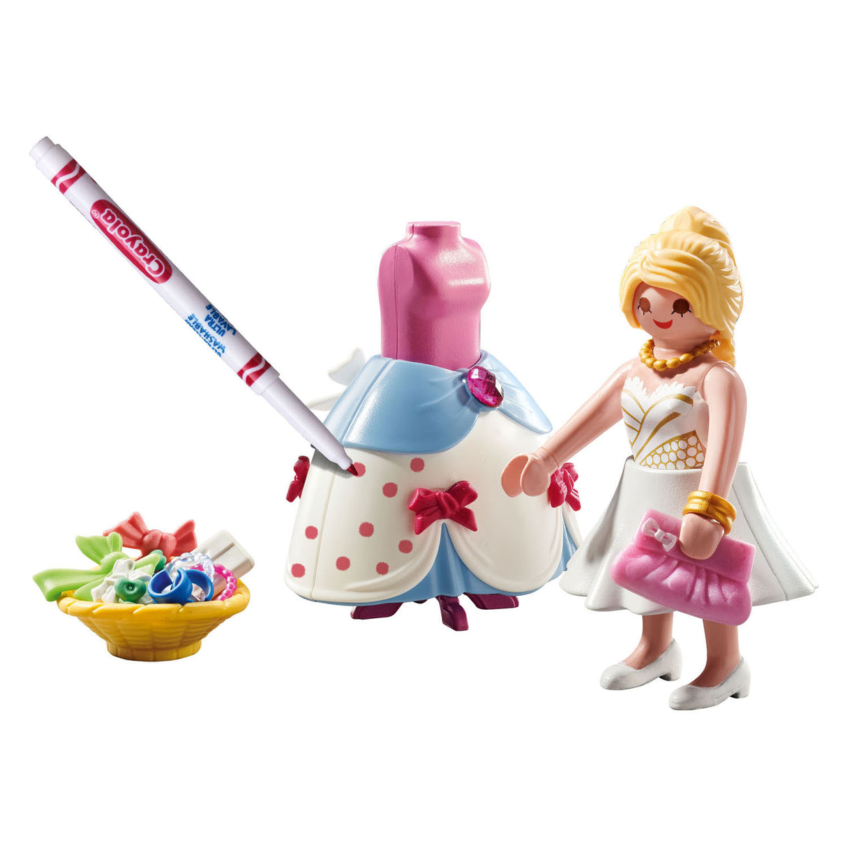 Robe à la mode de Color Playmobil 71374