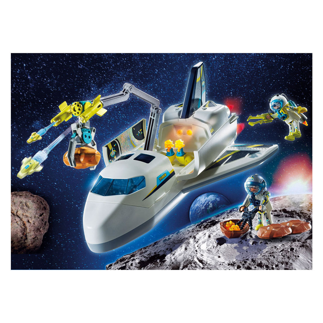 Playmobil Spacevaart Space Shuttle sur Mission Promo Pack 71368