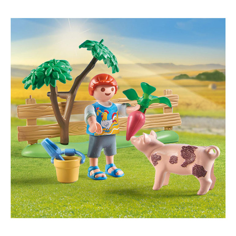 Playmobil Country Idyllic Garden végétal chez les grands-parents 71443