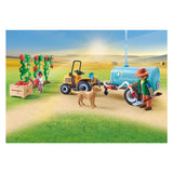 Playmobil My Life Tractor with trailer and water tank 71442