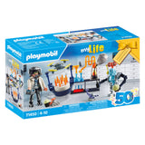 Playmobil mes chercheurs de vie avec des robots 71450