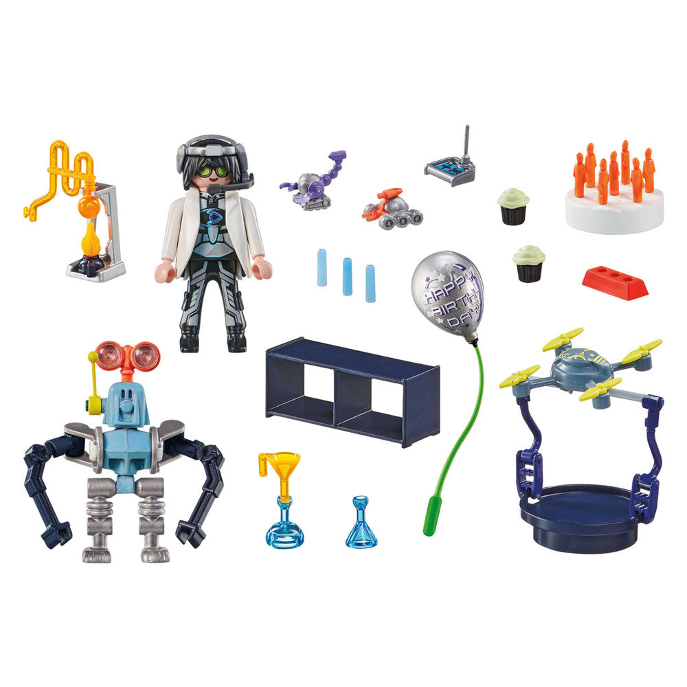 Playmobil mes chercheurs de vie avec des robots 71450