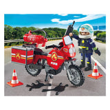 Playmobil 71466 Action Heroes Fire Brigade sur le site de l'accident