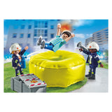 Playmobil Action Heroes pompiers avec coussins d'air 71465