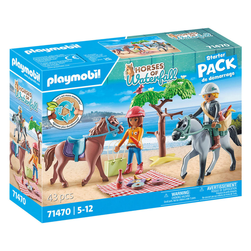 Playmobil Country Paardrijden Naar Het Strand met Amelia en Ben 71470