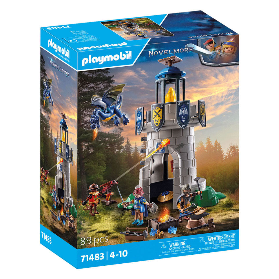 Playmobil Novelmore Ridder Tower mit Schmied und Drache 71483