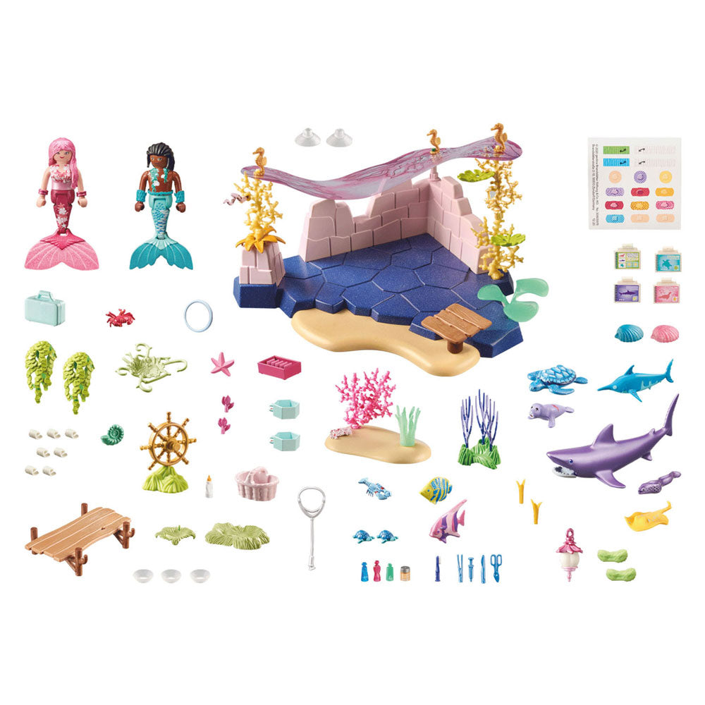 Playmobil Princess Mermaid Animal Care