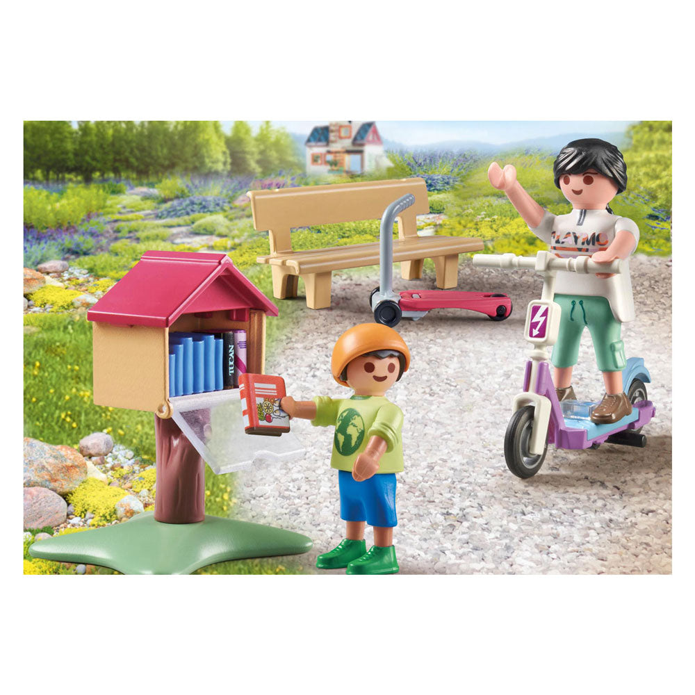 Playmobil My Life Boekenruil voor Boekenwurmen 71511