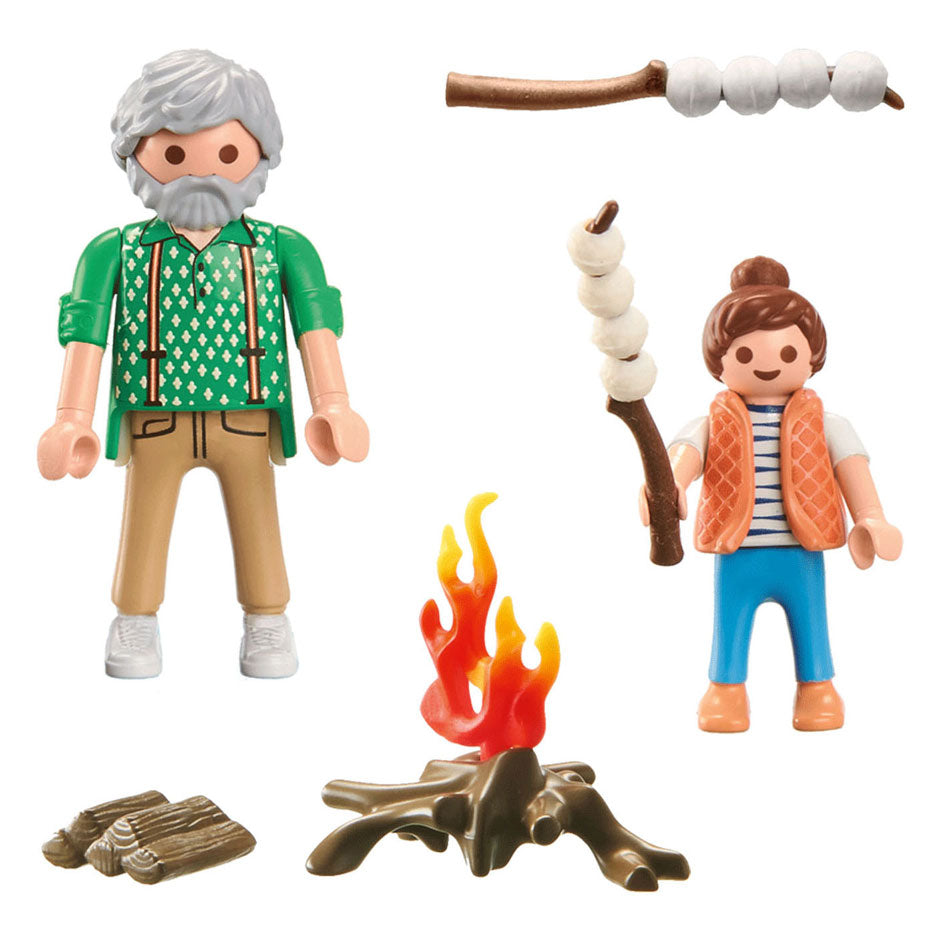 Playmobil my life kampvuur met marshmallows 71513