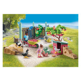 Playmobil Mylife Small Poulet Farm dans le jardin