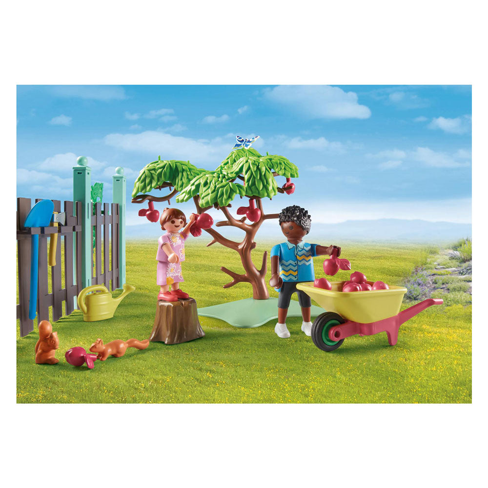 Playmobil Mylife Small Poulet Farm dans le jardin