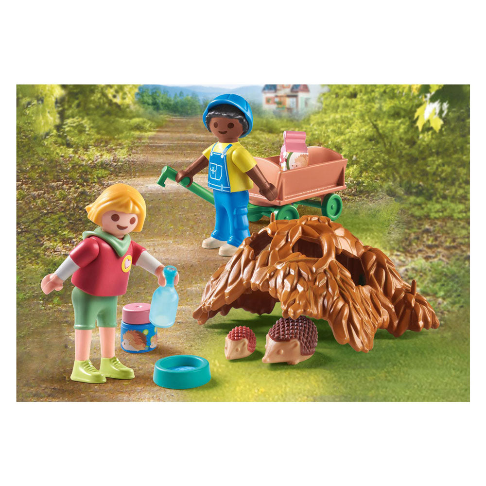 Playmobil mitt liv ta hand om egofamiljen 71512