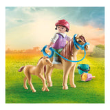 Playmobil heste eller vandfaldsbarn med pony og føl 71498