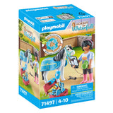 Playmobil horses of waterfall paardentherapeut 71497