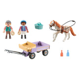 Playmobil heste eller vandfald Pony Cutd 71496