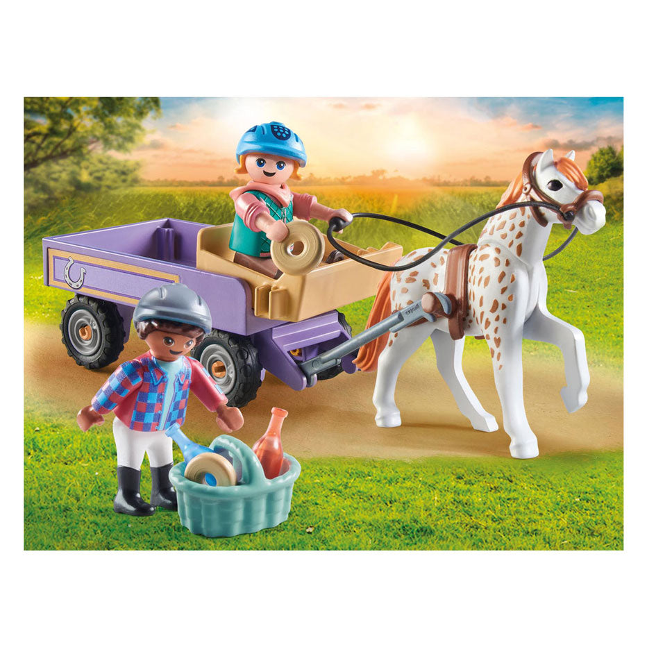 Playmobil heste eller vandfald Pony Cutd 71496