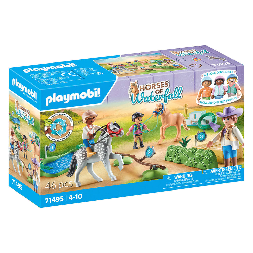 Playmobil Horses ou Waterfall Pony Tournament 71495