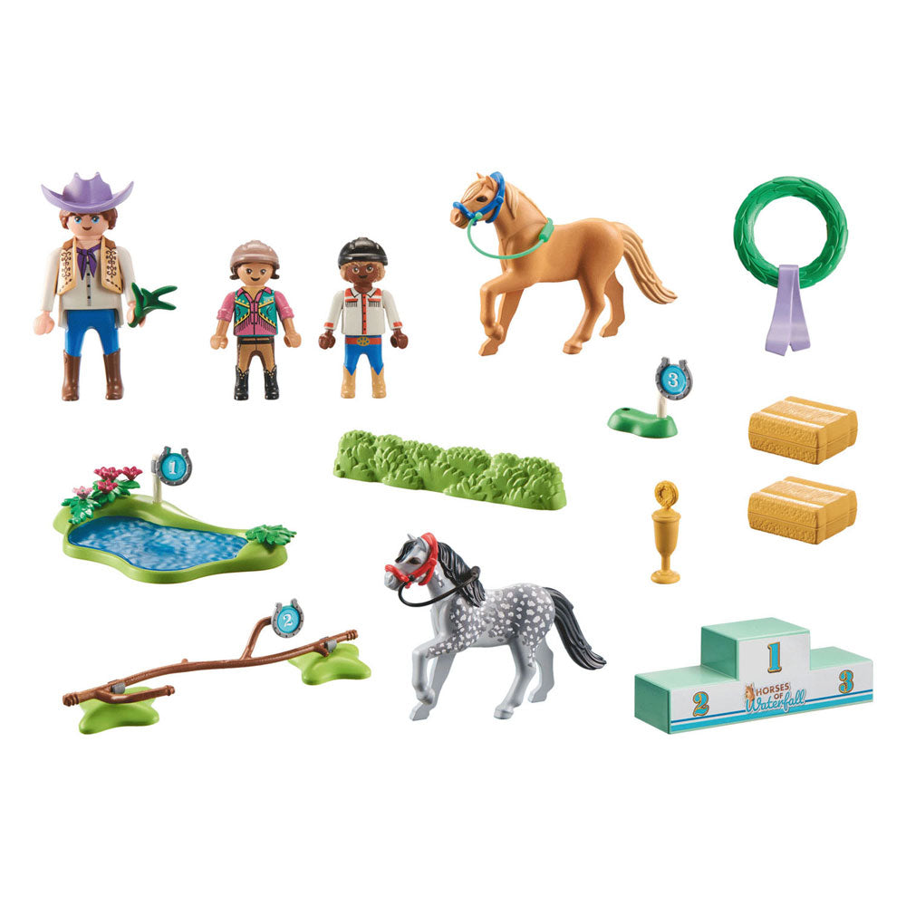 Playmobil Horses ou Waterfall Pony Tournament 71495