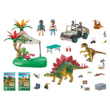 Playmobil Dinos Research Station avec des dinosaures