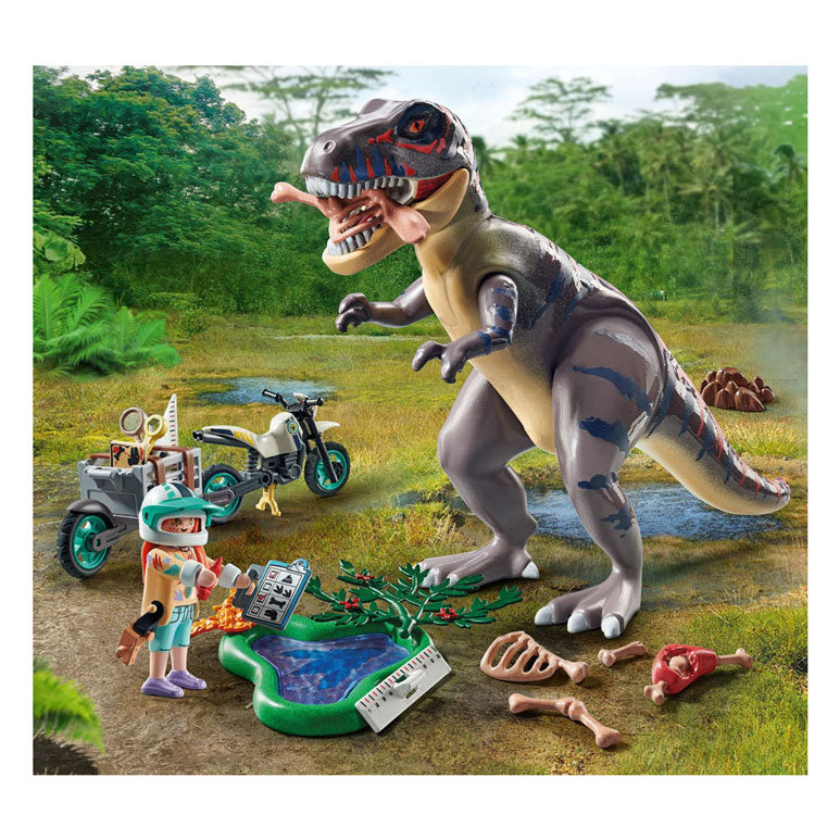 Playmobil Playmobil Dinos T-Rex Track Research 71524