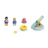 Île de baignade Playmobil junior avec toboggan - 71687