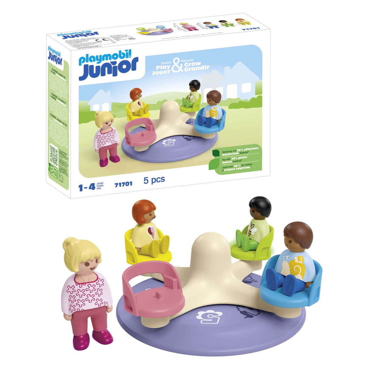 Carrousel pour enfants PLAYMOBIL Junior 71701