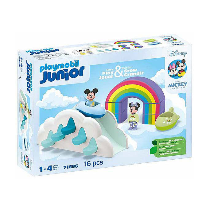 Playmobil junior mickey mouse maison nuage - 71696