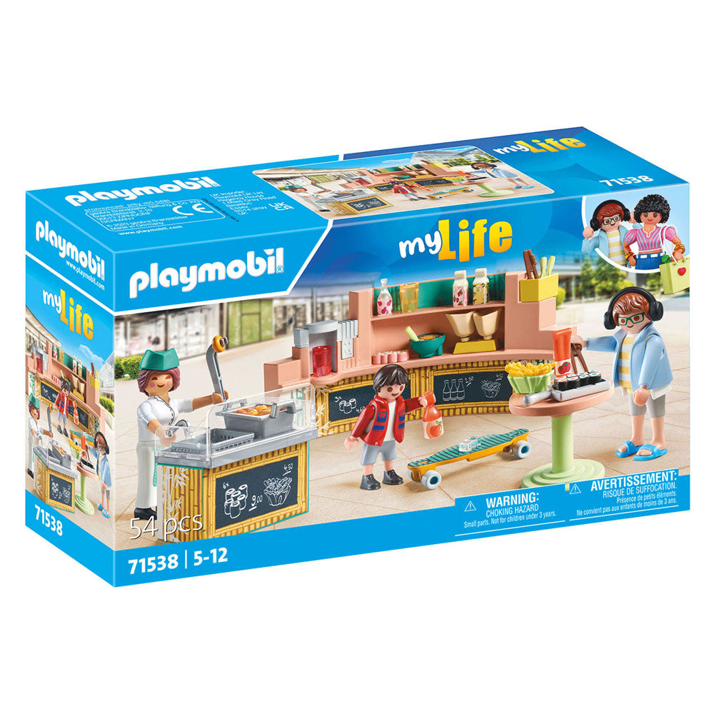 Playmobil ma vie foodLounge 71538