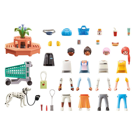 Playmobil ma vie mes figurines shopping - 71541
