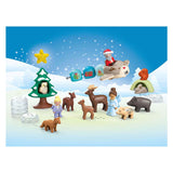 Playmobil Junior Adventskalender Witte Kerst 70297