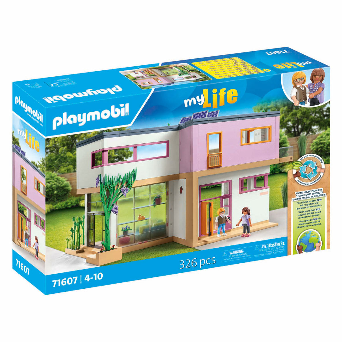Playmobil ma maison de vie avec jardin d'hiver - 71607