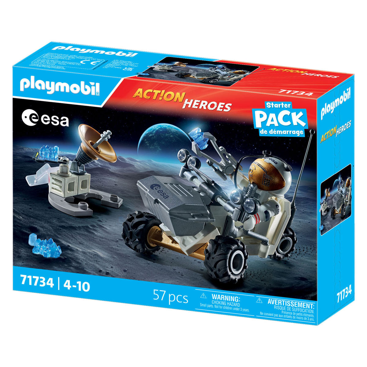 Packs de démarrage Playmobil mission spatiale - 71734