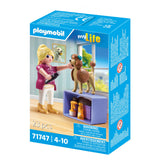 Playmobil ma vie toiletteur de chien 71747