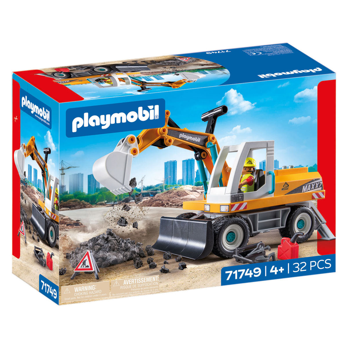 Playmobil action heros grande pelle 71749