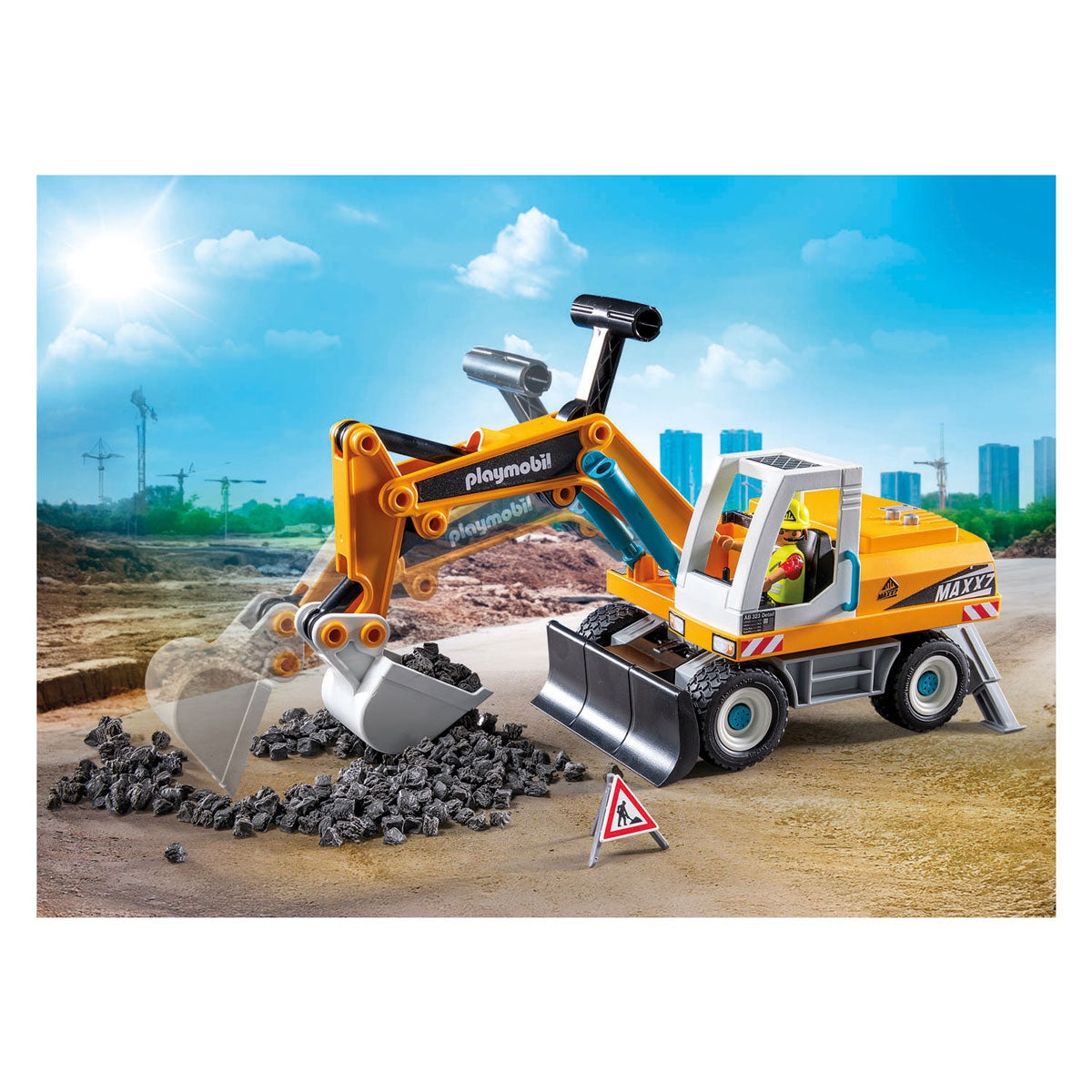 Playmobil action heros grande pelle 71749