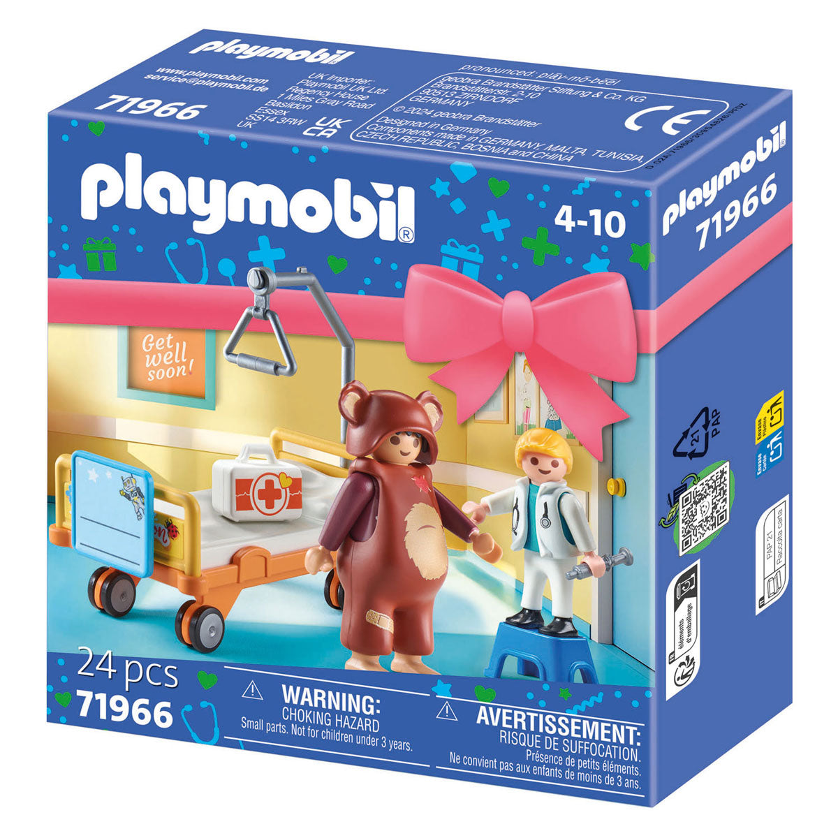 Coffrets cadeaux Playmobil : guérissez-vous bientôt - 71966