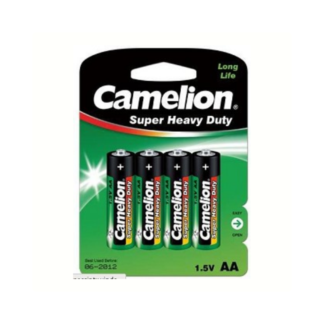 Camelion AA Zink-Carbon-batterier pr. 4 stykker