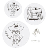Creativ company mobiles avec motif, d 12+15+18 cm, 300 gr, blanc, 3 set 1 boîte