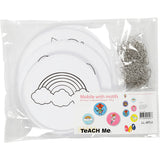 Mobiles d'entreprise Creativ avec motif, d 12+15+18 cm, 300 gr, blanc, 20 set 1 boîte