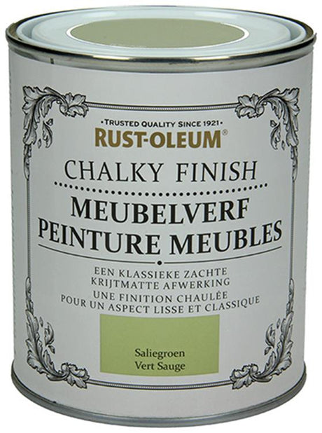 Rust-oleum 1050960 - meubelverf saliegroen 750 ml | 1 stuks