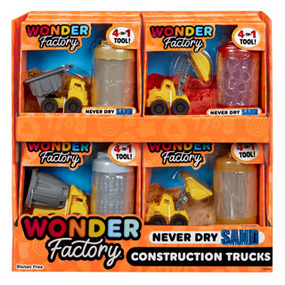 Gamme de construction de sable Wonder Factory | 12 pièces