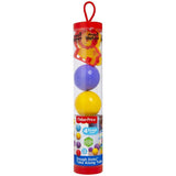Pâte Mattel Fisher-Price 4 boules en tube avec formes