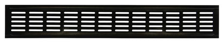 Renson 1006249 - ventilatiestrip alu ral 8022 381 80- 500mm | 2 stuks