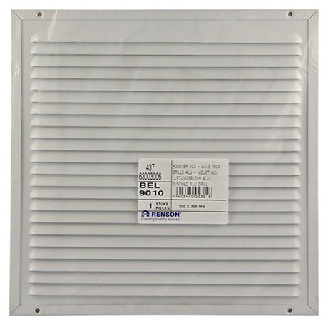 Renson 1008583 - schoep.r. 437 wit 300x300mm | 5 stuks