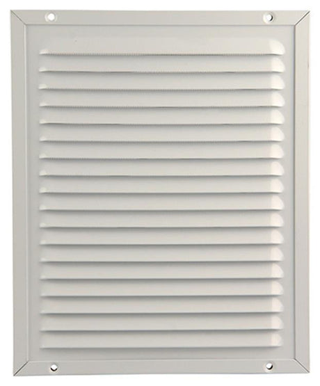 Renson 1006351 - schoepenrooster + kader + mug.opbouw 437 ral9010 200x250mm | 2 stuks
