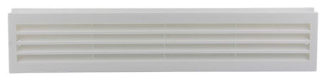 Renson 1006387 - deurrooster 761 pvc ral 9010 450x90mm | 2 stuks