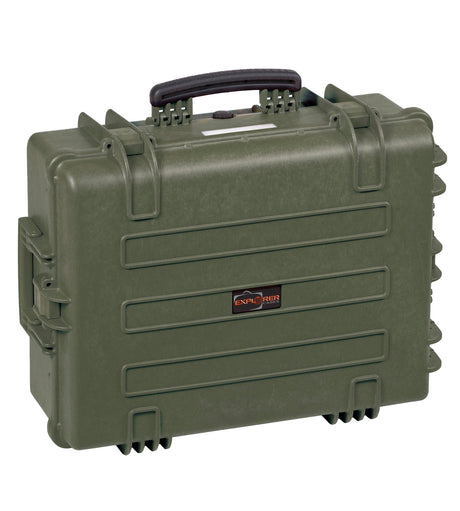 Valise Explorer cases 5822 verte avec mousse plumeuse